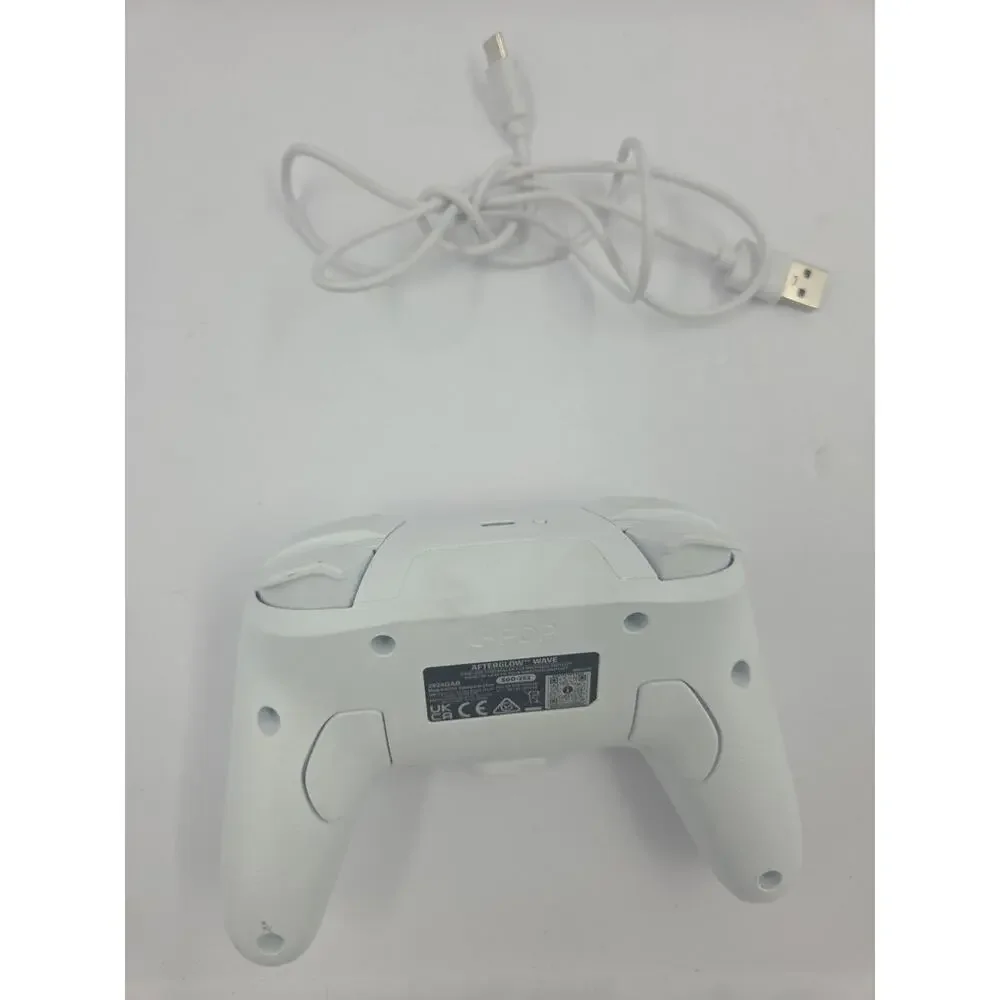 PDP Afterglow Wave Wired Controller for Nintendo Switch – White, Tested